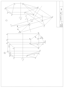 Контрольная — Вариант 9. Даны координаты вершин пирамиды АВСD. Выполнены задания 6 и 7: 6. — 1