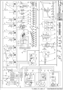 Чертежи — Принципиальная электрическая схема системы электроснабжения переменого тока одномоторного самолета АН-2 — 1