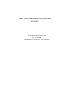 Отчёт по практике — Отчет по производственной практике на примере аптеки ИП Пустовалов — 1