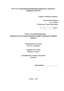Отчёт по практике — Отчет об учебной практике на примере ООО «ДНС-Альтаир». — 1