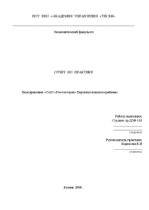 Отчёт по практике — Отчёт по практике на примере ОАО «Росгосстрах» Верхнеуслонского района — 1