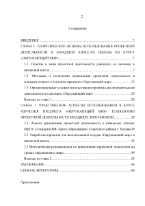 Курсовая работа: Проектная деятельность как средство формирования информационной культуры