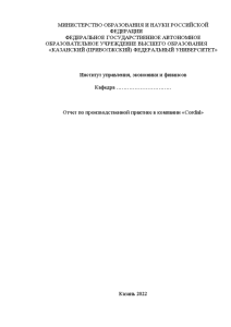 Отчёт по практике — Отчет по производственной практике в компании «Cordial» — 1