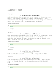 Тестовые вопросы — Тест по английскому языку Module 1 Test 