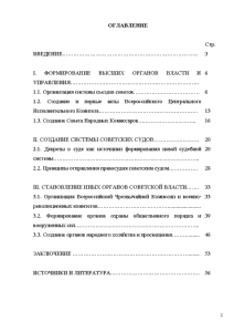 Курсовая работа: Процесс становления системы революционных трибуналов РСФСР