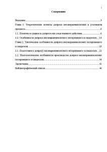 Дипломная работа: Уголовно-правовые основы допроса несовершеннолетних